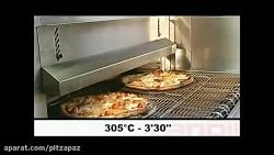 پخت پیتزا در فر های ریلی