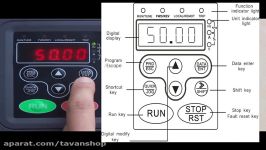 INVT AC Drive Learning  3 . AC Drive keypad