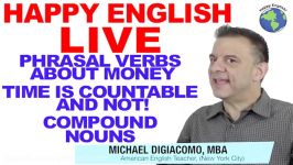 Phrasal Verbs About Money – Compound Nouns – Time is Countable and N