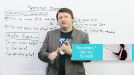 3 Grammar Rules for REPORTED SPEECH