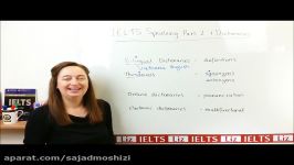 IELTS Speaking Part 1 New Topics Dictionaries