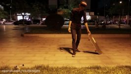 Cambodia Skateboard Ollie. Just First Time SethiZelo ft. Viseth Canon EOS 80D at Night shot