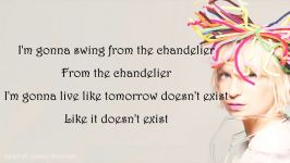 Sia  Chandelier lyrics HD