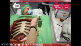 بازی Surgeon Simulator  دریل لعنتی D