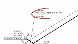 Piping line number formation in isometric drawing