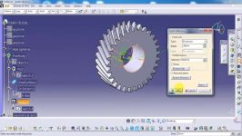 MAKE HELICAL GEAR CATIA DESEGN ADVANCED