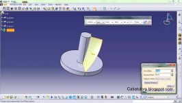 How to make 3D impeller in CATIA