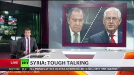 Lavrov to Tillerson Attack on Syrian airbase plays into extremists hands