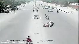 خیابانی پر حادثه در هندوستان