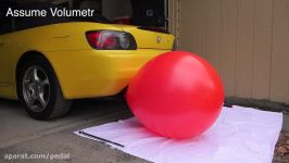 Inflating Balloons With An Exhaust  How Much Air Do Cars Use