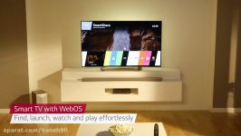 تلویزیون منحنی LG سری EG910