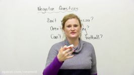 Learn Grammar Negative Questions in English