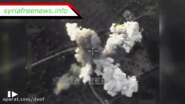 حمله جنگنده های روسی به مواضع النصره در سوریه