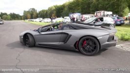 Porsche 918 Spyder vs Lamborghini Aventador Pirelli Edition  Launch Control