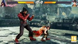 تریلر گیم پلی Jin Vs Xiaoyu در بازی Tekken 7