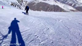 Skiing with Google Photos Stabilisation