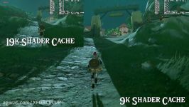 Cemu 1.7.4  Breath of the Wild Shader Cache Performance Comparison  19k vs 9k