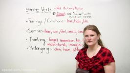 English Grammar  Stative Verbs