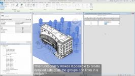 Revit 2018 New Feature  Schedule Groups and LinksAdd Parameters to Groups and