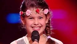 مسابقه خوانندگی کودکان voice kids دختر نوجوان خواننده