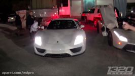 3000000 DRAG RACE  LaFerrari vs Porsche 918