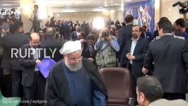 Iran Rouhani officially registers candidacy for presidential elections