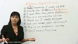 8 Common Grammar Mistakes in English