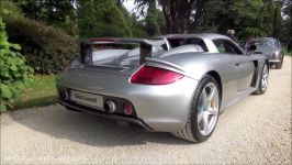 زوزه پورشه Carrera GT موتور V10