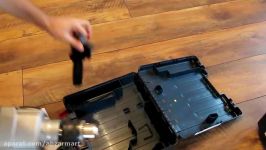 Unpacking unboxing Impact drill Bosch GSB 18 2 RE 06011A2190