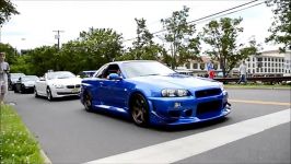 Nissan Skyline R34 LOUD REVS and HUGE Acceleration