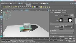 آموزش ایجاد سایه در رندرمایا Maya shadows