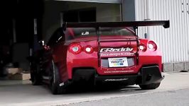 Tuned Nissan GTR with over 1200 HP