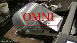 disposable aluminum food containers machine manufacturers Omni Machinery OMNI T45