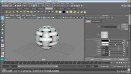 آموزش مایا ساخت مپ اعمال آن به آبجکت ها maya Create maps