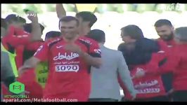 شادی بازیکنان پرسپولیس برانکو بعد قهرمانی در لیگ