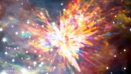 این انفجار ستاره ایِ یک کثیف کاریِ زیباست