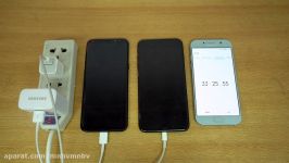 Samsung Galaxy S8 Plus vs iPhone 7 Plus  Battery Charging Speed Test 4K