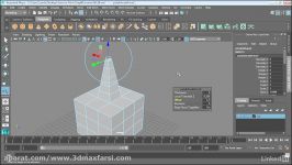 آموزش مدیریت تاریخچه آبجکت مایا maya Manage object history