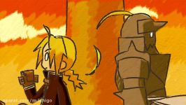 تیتراژ پایانی اول انیمه Fullmetal Alchemist