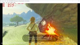 The Legend of Zelda Breath of the Wild  cemU 1.7.4d GTX1050Ti feat. i3 6100 Benchmark