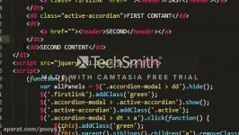 آموزش html jquery css