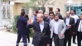 انتخابات ۹۶  حضور محمد باقر قالیباف در ستاد انتخابات