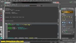 آموزش اسکریپت نویسی Tool Box در نرم افزار Maya قسمت سوم