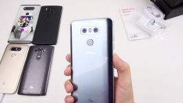 جعبه گشایی LG G6 رنگ خاکستری نسخه خرده فروشی