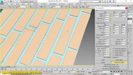 کار اسکریپت Floor Generator در 3ds Max