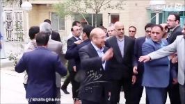 انتخابات ۹۶  حضور محمد باقر قالیباف در ستاد انتخابات