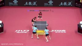 فینال پینگ پنگ دوبل زنان  قهرمانی آسیا ۲۰۱۷