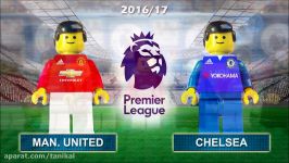 MANCHESTER UNITED vs CHELSEA 2 0 • Premier League 201617 Film Lego Footb