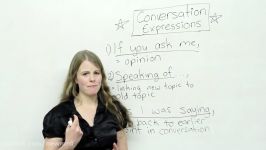 3 expressions to improve your conversation skills