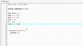 C++ Tutorial  52  Difference between Pointer and Reference Variables